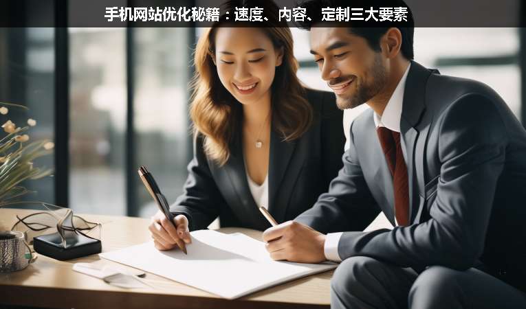 手機網(wǎng)站優(yōu)化秘籍：速度、內(nèi)容、定制三大要素